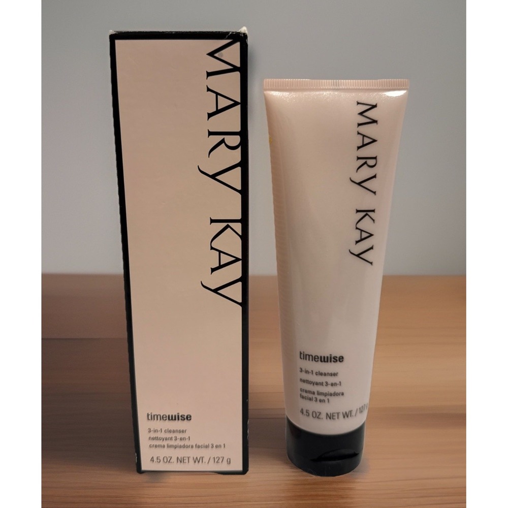 Mary Kay Timewise 3-in-1 Gentle Facial Cleanser 4.5oz 026941 Oily To Combo Skin
